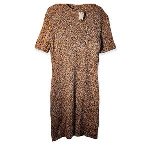 Madewell Slim Mock Neck Sweater Dress NWT, Size L